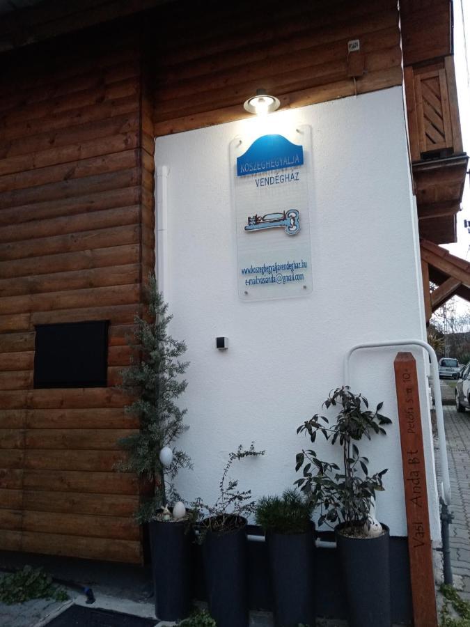 Koszeghegyalja Vendeghaz Hotel Horvátzsidány Екстериор снимка